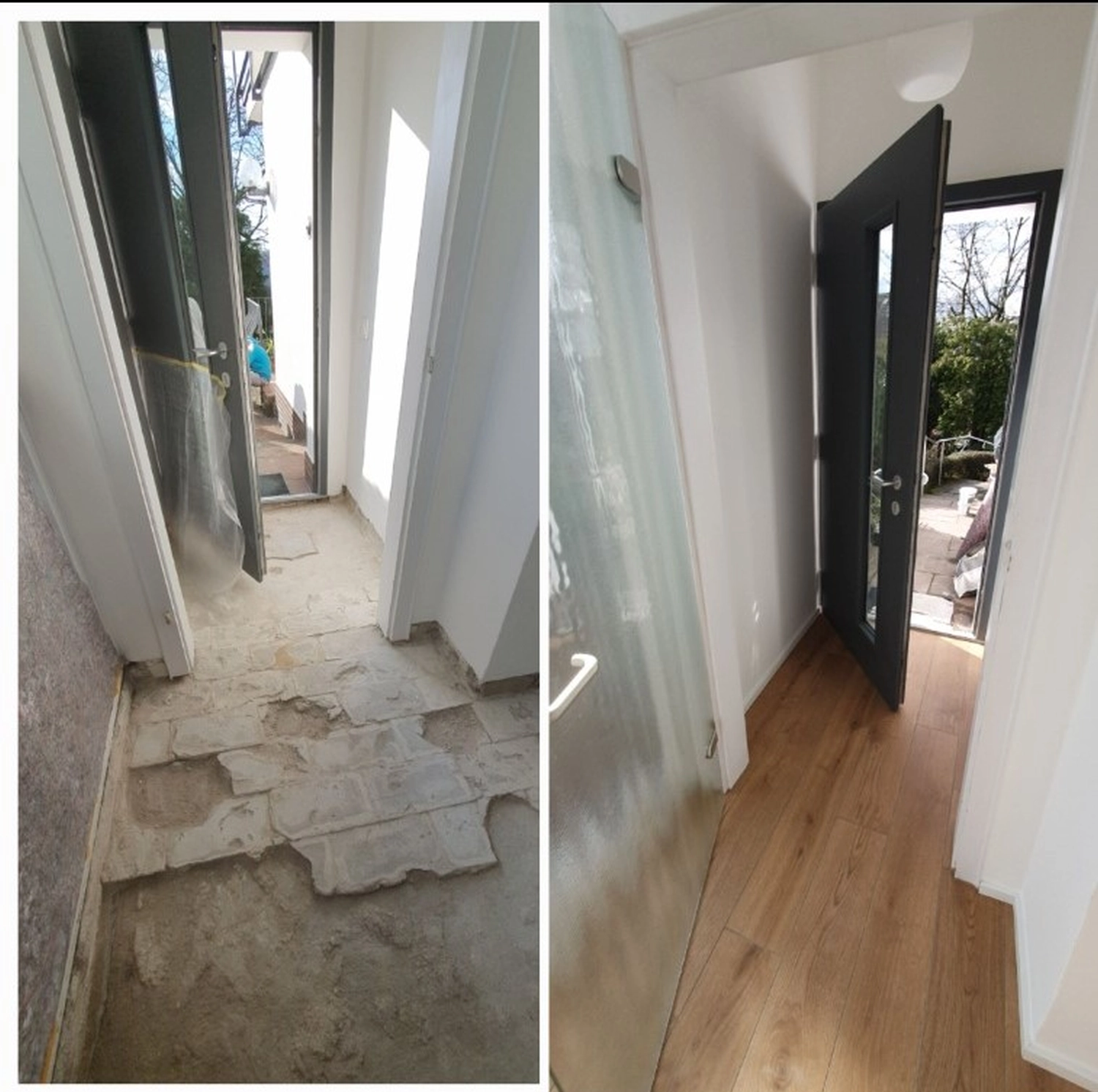 Ivane24, vor und nach der Renovierung 